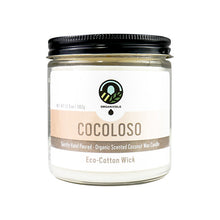 Eco Cotton Wick Organicole Candle Front View